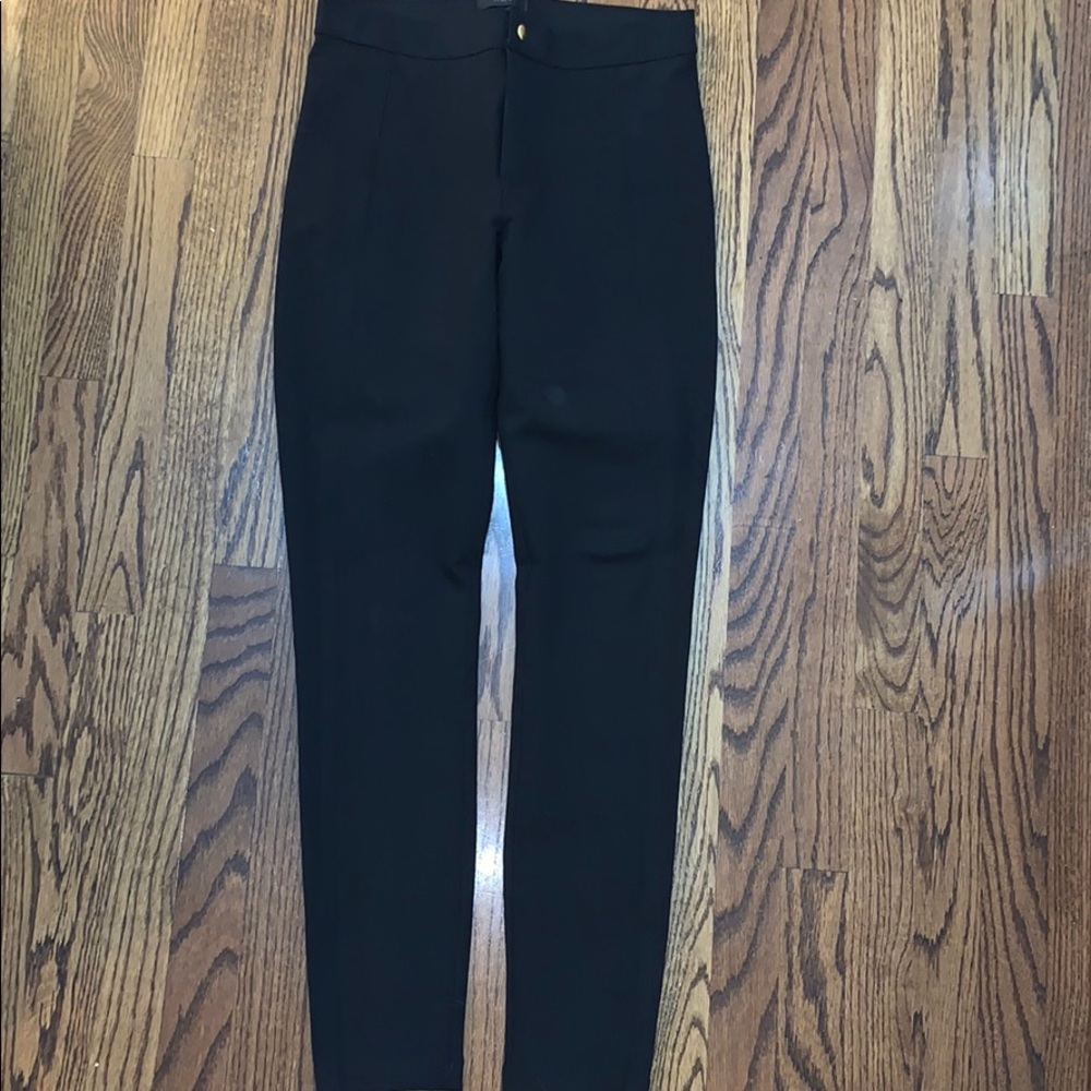 JCrew Pixie Pant with button and zipper fly.